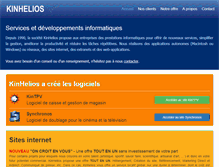 Tablet Screenshot of kinhelios.com